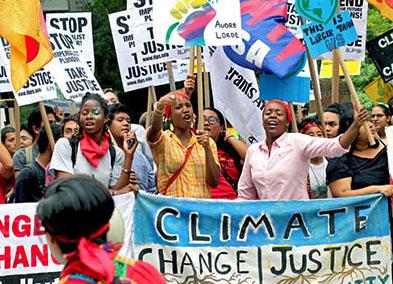 On the march for climate justice in New York City