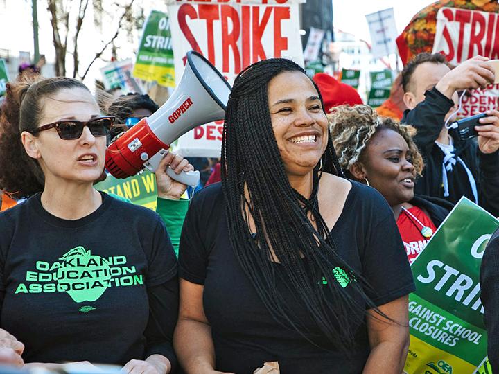 Oakland teachers strike in defense of public education