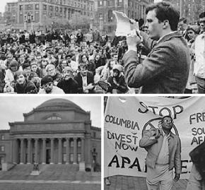 Student struggles at Columbia University in New York