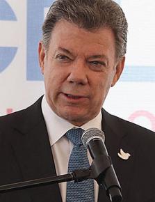 Colombian President Juan Manuel Santos