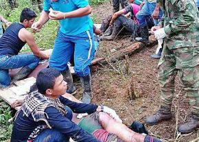 Tending to the wounded victims of state violence in Tumaco