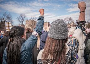 Standing up against sexism at the Women's March in Boston